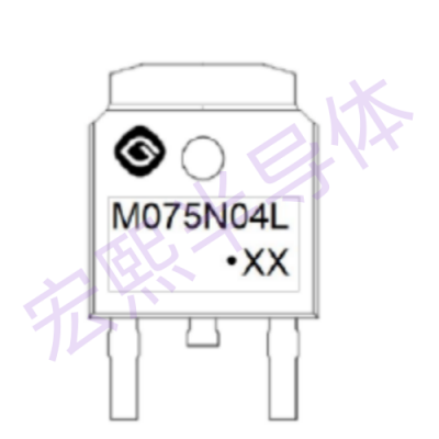 M075N04  大功率高速切換MOSFET