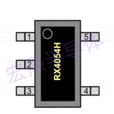 RX4054H 500mA 鋰電池充電器芯片